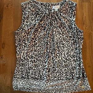 Calvin Klein leopard print top